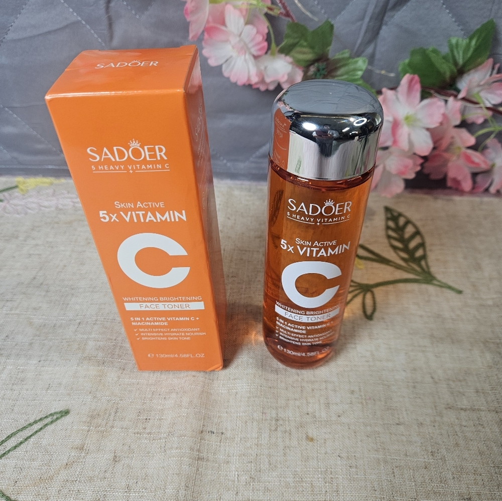 Orange Vitamin C Skincare